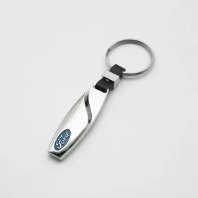 Para Ford Focus 2 3 1 MK2 MK3 MK1 Fiesta Ranger Mondeo Fusion Kuga Metal/cuero coche Logo llavero accesorios - image 17