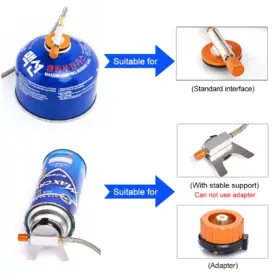 Camping Outdoor Windproof Gas Burner - image 2