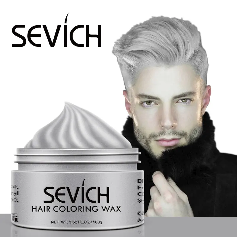 Silver Grey Hair Color Wax
