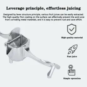 Stainless Steel Manual Lemon Juicer - image 5