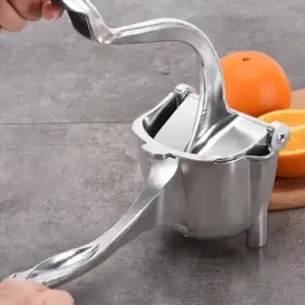 Stainless Steel Manual Lemon Juicer - image 3
