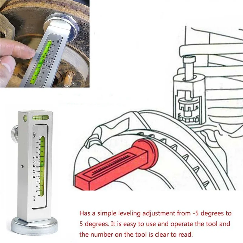 Magnetic Camber Alignment Gauge