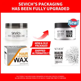 Silver Grey Hair Color Wax - image 6