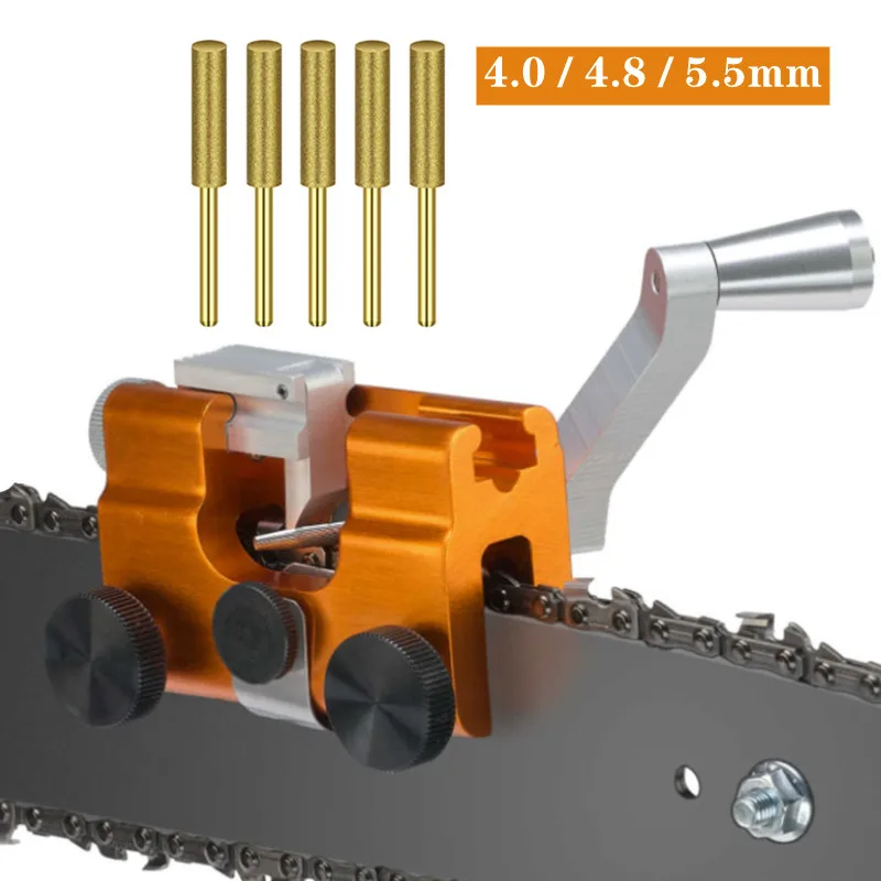 Chainsaw Chain Sharpening Jig