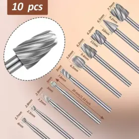 Wood Carving and Engraving Drill Bit Set - image 3