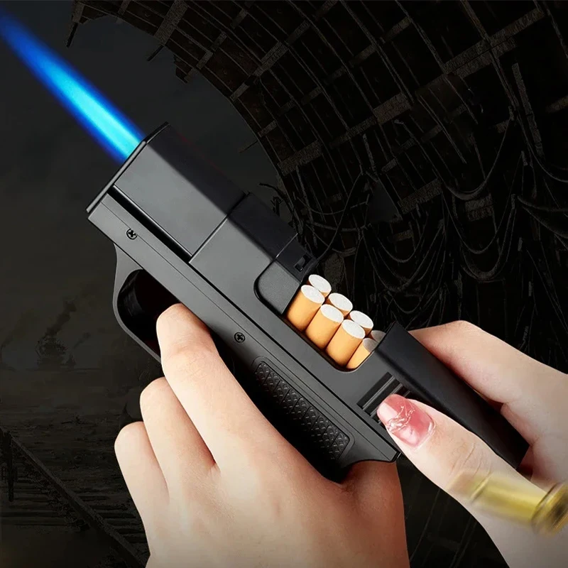 Gun Cigarette Lighter Case