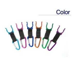 Aluminum Carabiner Keychain Hook Clip Camping - image 2